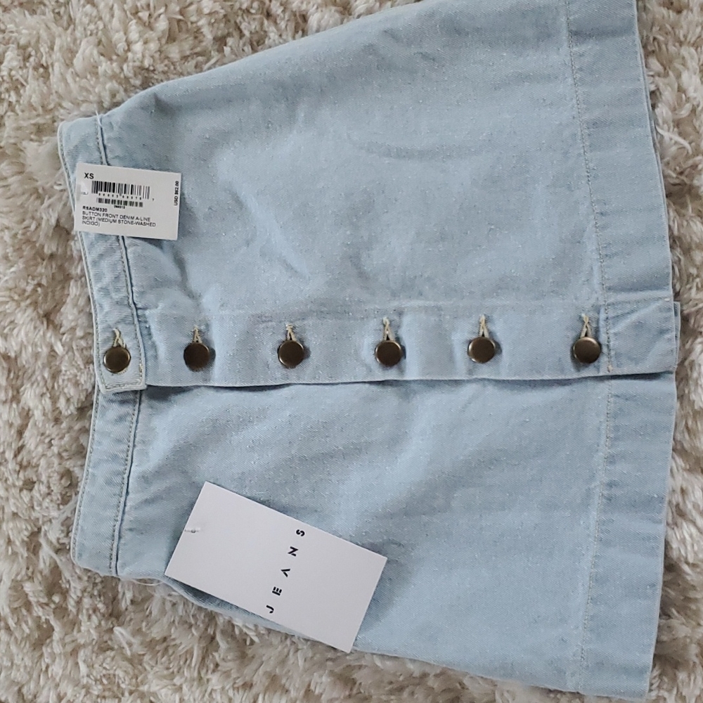 American Apparel Jean Skirt